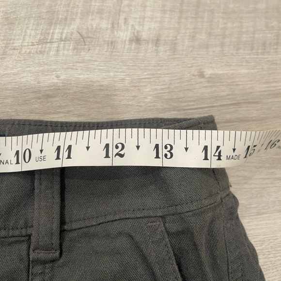 Hollister Grey Linen Blend Cargo Pants size Medium - Picture 3 of 6